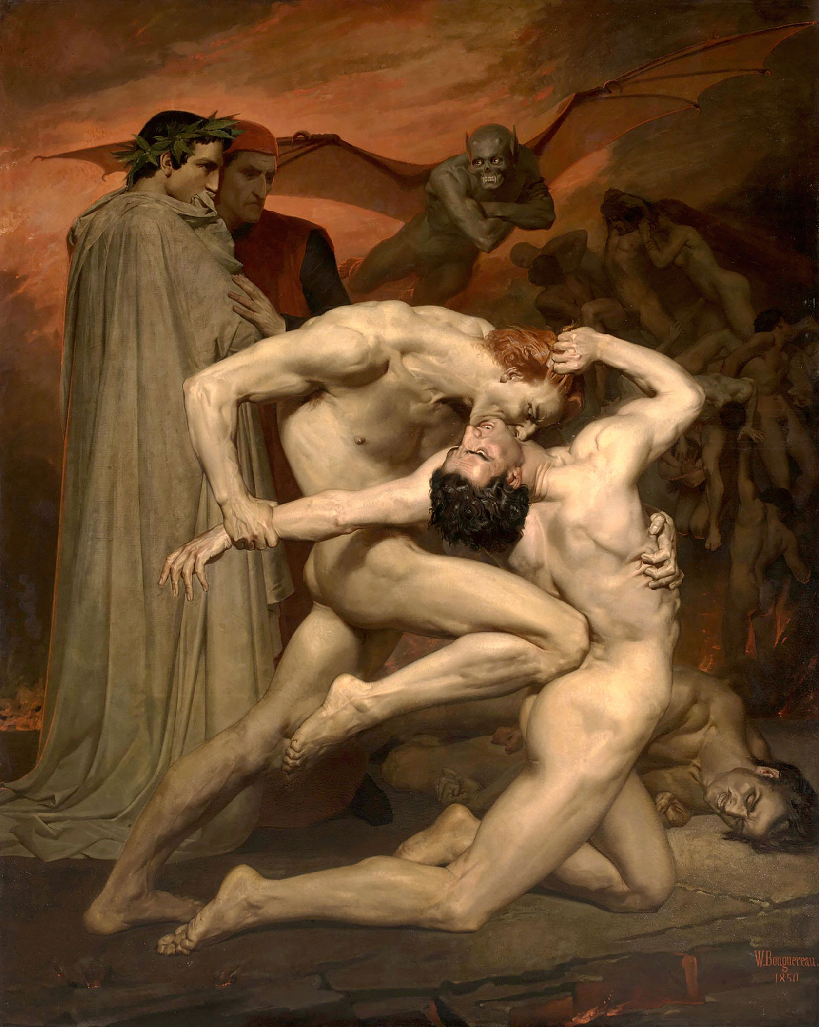 Dante & Virgil in Hell