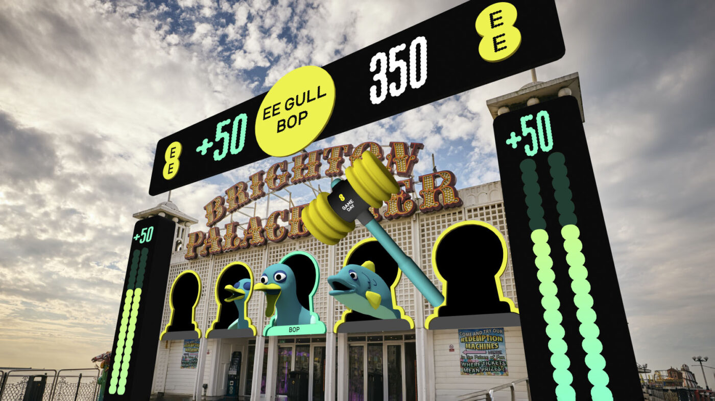 EE Game Day Brighton AR Game