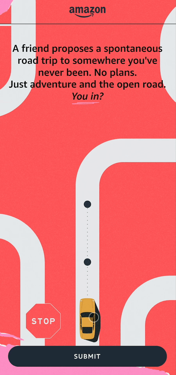 Amazon Booksona Mobile screen