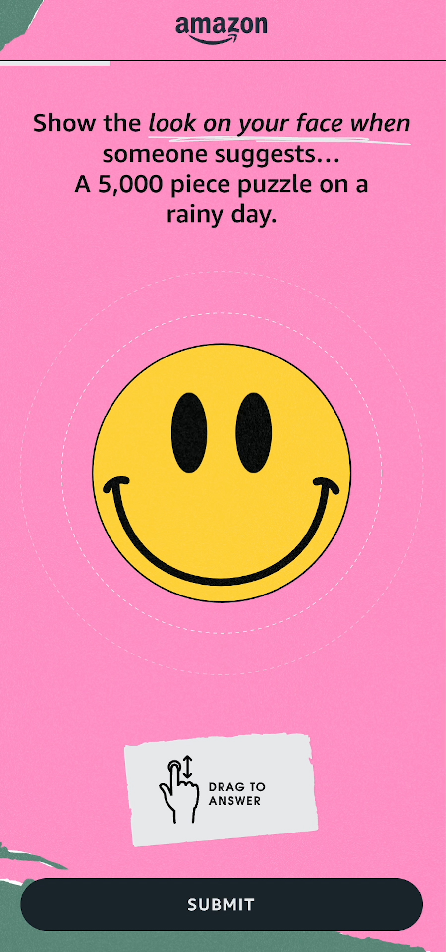 Amazon Booksona Mobile screen